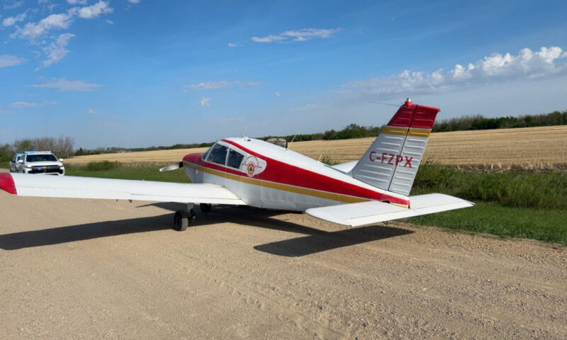Small plane makes emergency landing in Saskatchewan after running out of gas