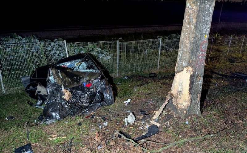 Two friends killed after car skids into tree in Kulai