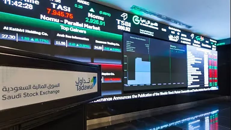 مؤشر تاسي يصعد 0.32% خلال جلسة اليوم رغم ضغوط تراجع أسواق النفط