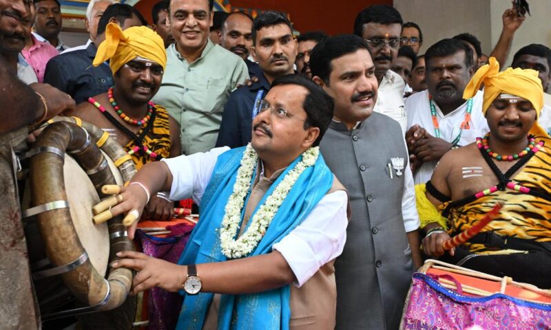 National president Nabin asks BJP State unit not to be complacent while citing T.N. example of Opposition not benefitting from DMK’s failure