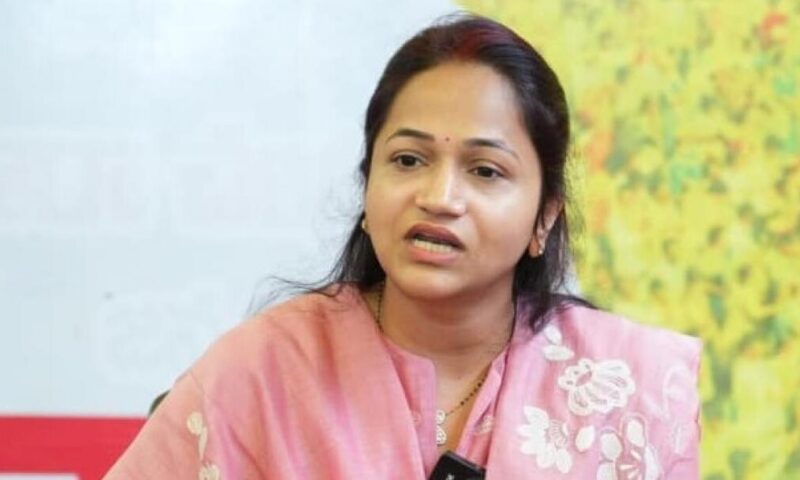 MLA Sridhar Reddy’s daughter Sai Vaishnavi enters politics, vows TDP win in Nellore