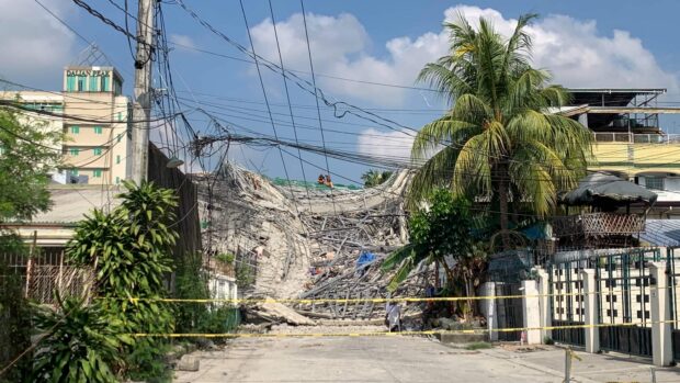 Angeles City building collapse: Worker recounts narrow escape