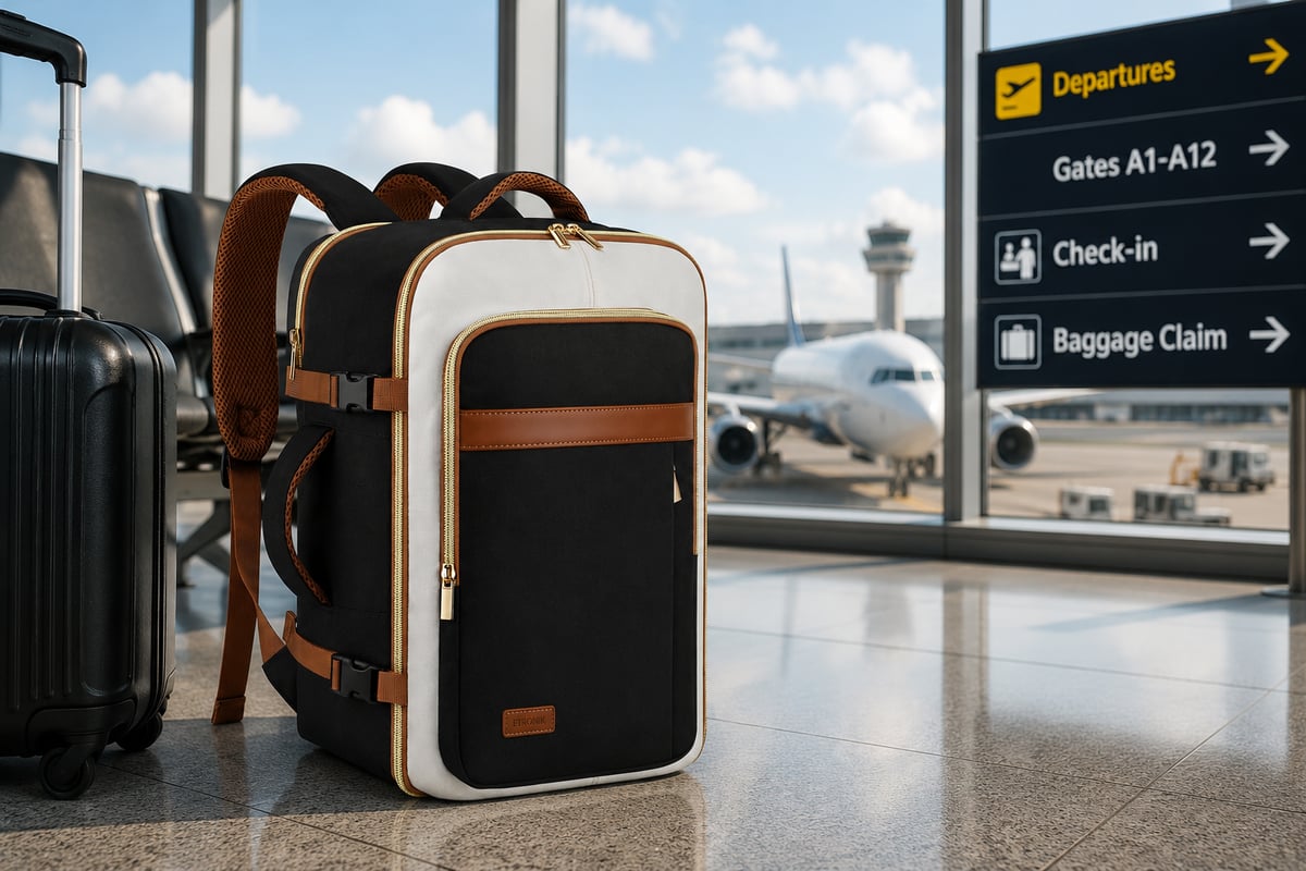 Cabin bag suitable for Ryanair bought by 700+ travellers on Amazon this month is now on sale (aff)