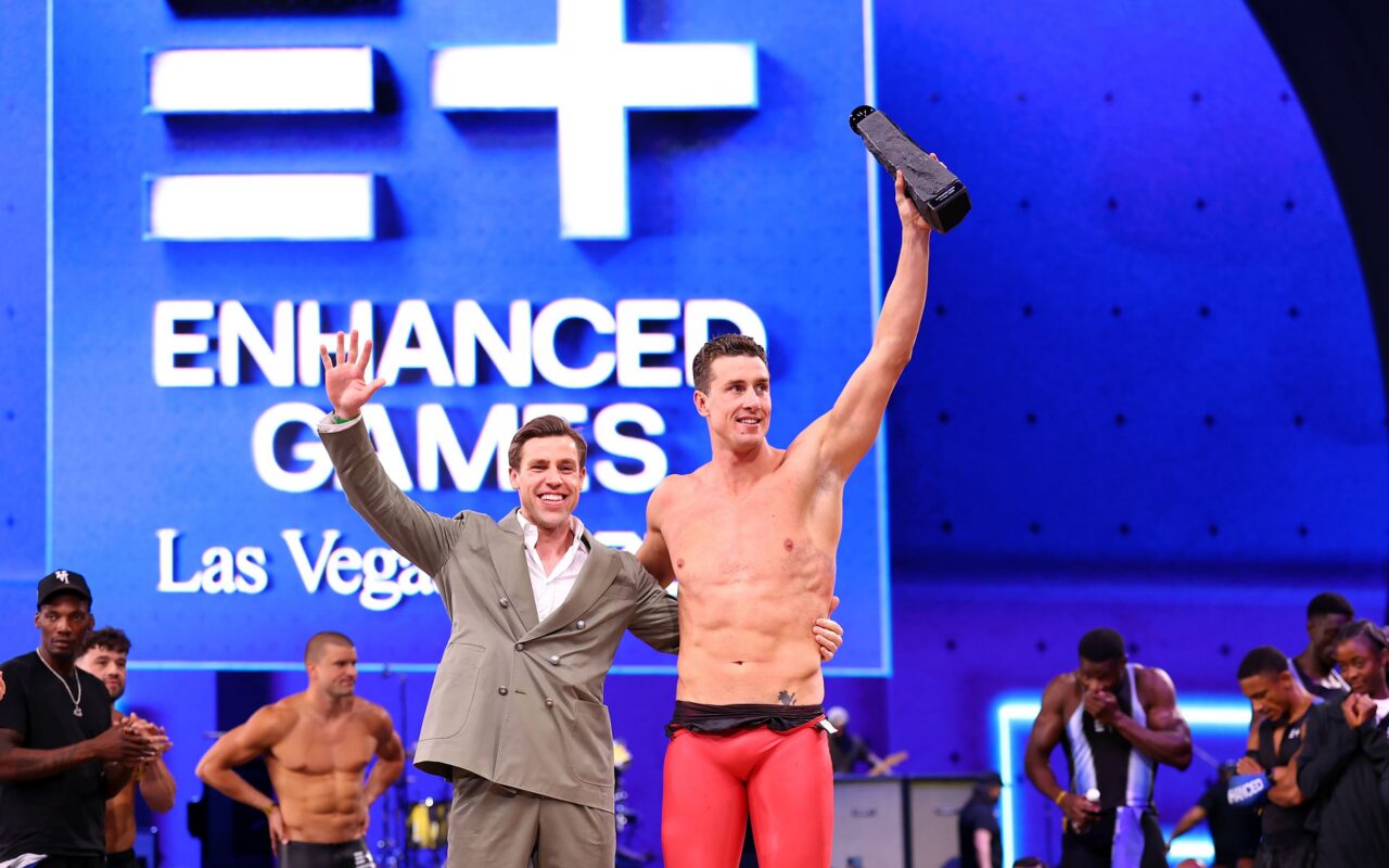 A Swimmer Broke a World Record at the Enhanced Games
