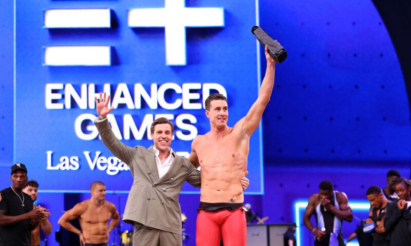 A Swimmer Broke a World Record at the Enhanced Games