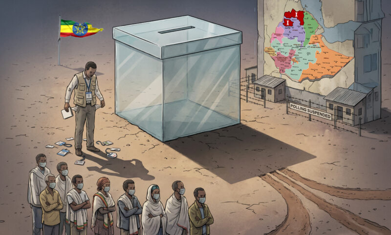 ETHIOPIANS TO VOTE UNDER THE SHADOW OF A FOREGONE OUTCOME