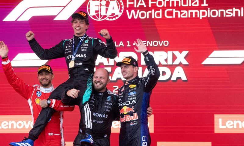 Mercedes teen star Kimi Antonelli wins the Canadian GP for his 4th straight F1 victory