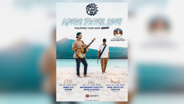 Dave Moffatt is joining Music Travel Love on their Philippine Tour this June