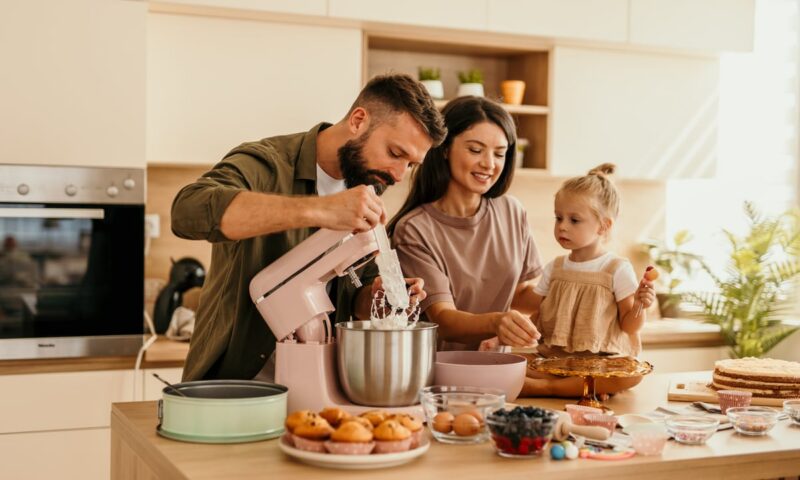From Kenwood, Salter and Russell Hobbs, these stand mixers are worth adding to your kitchen gadgets (aff)
