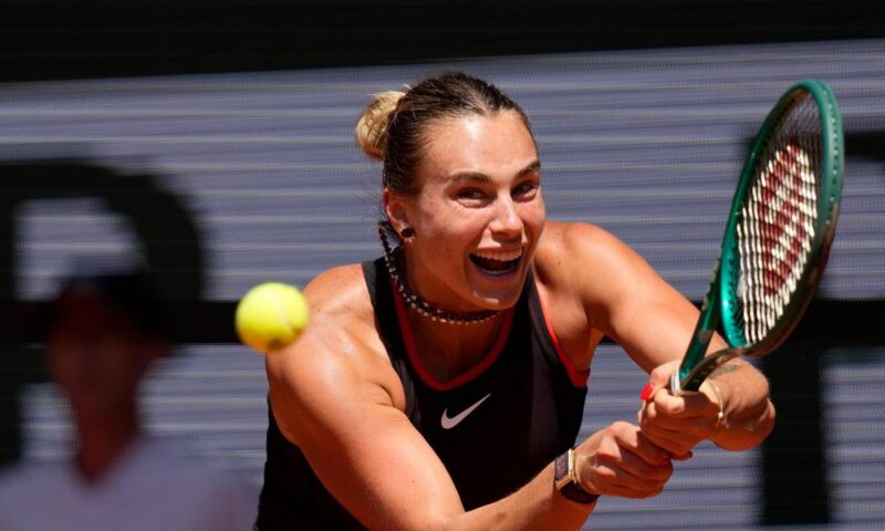 French Open 2026 | Quick and effective: Sabalenka races into second round