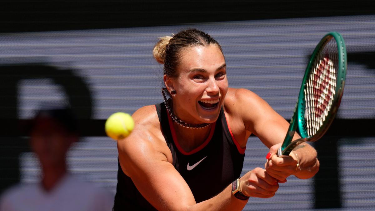 French Open 2026 | Quick and effective: Sabalenka races into second round