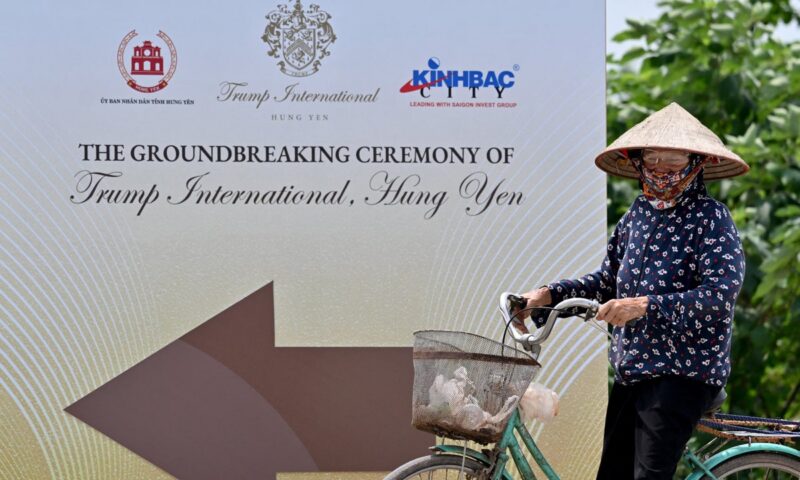 Vietnam moves its dead to make way for Trump golf course, report says