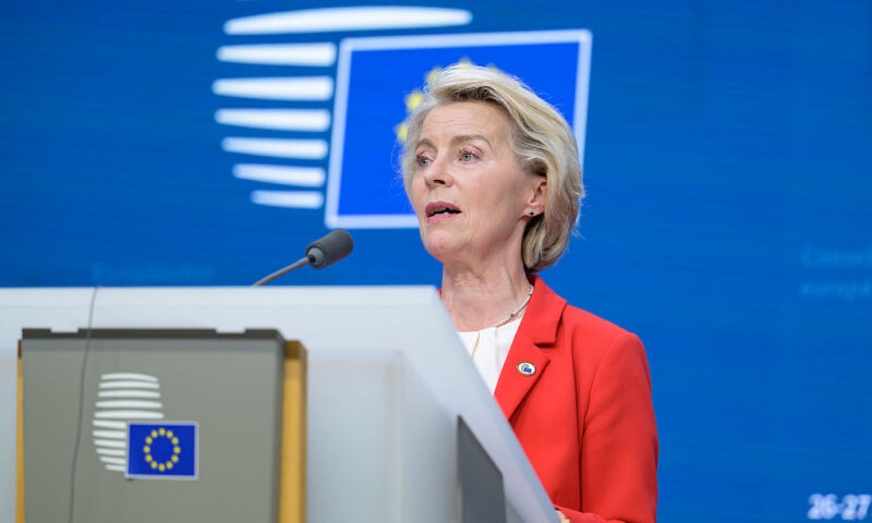 Von der Leyen proposes EU-NATO review of Baltic counter-drone systems