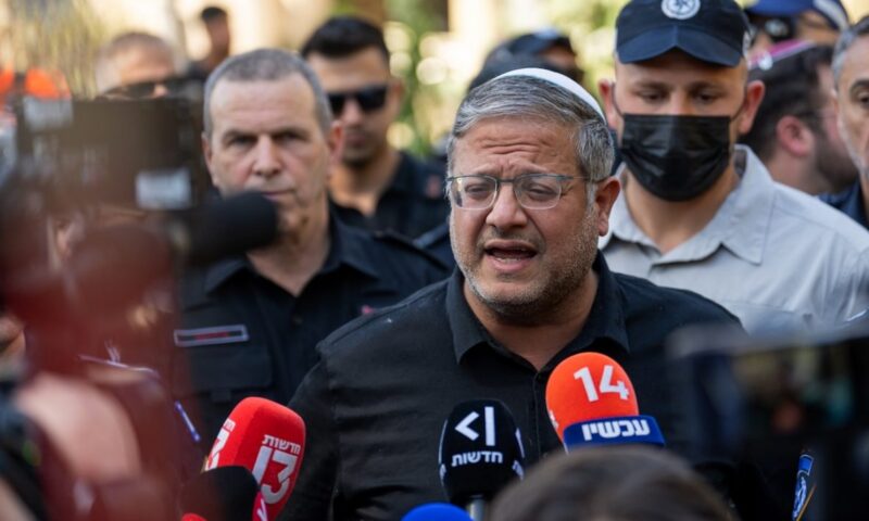 France bans hardline Israeli minister Ben-Gvir