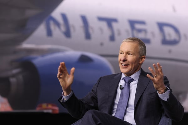 United Airlines CEO rules out future mergers after American Airlines rejected his pitch