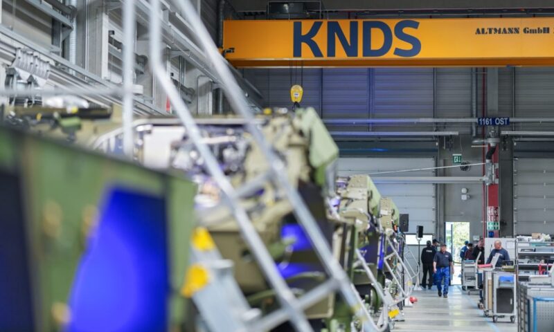 Germany eyes 40% stake in Franco-German tank manufacturer KNDS