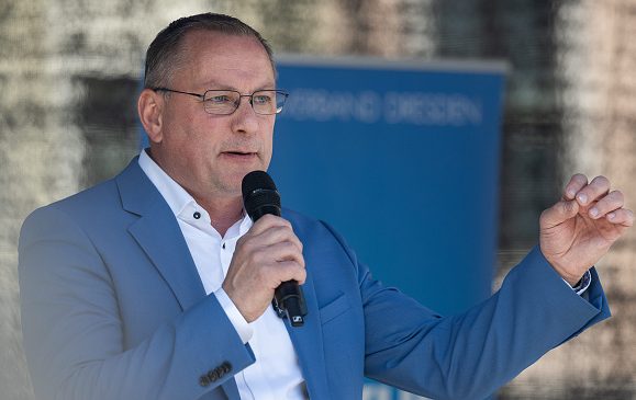 Co-leader of German far right hits out at France’s Bardella