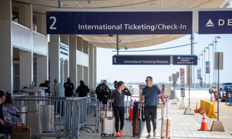 Car crashes into Detroit airport terminal for the second time in months