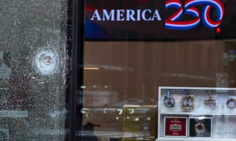 Bystander wounded in shooting near White House remains in serious condition