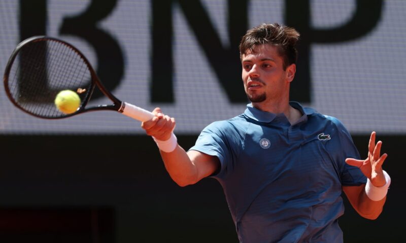 French Open player explains why he dashed off court in middle of match