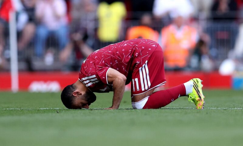 Mohamed Salah ends Liverpool career with an assist during Brentford draw