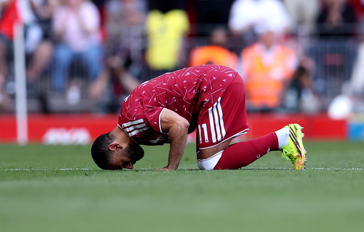 Mohamed Salah ends Liverpool career with an assist during Brentford draw