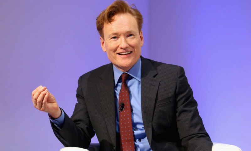 Conan O’Brien speaks at Harvard commencement as grad students picket outside
