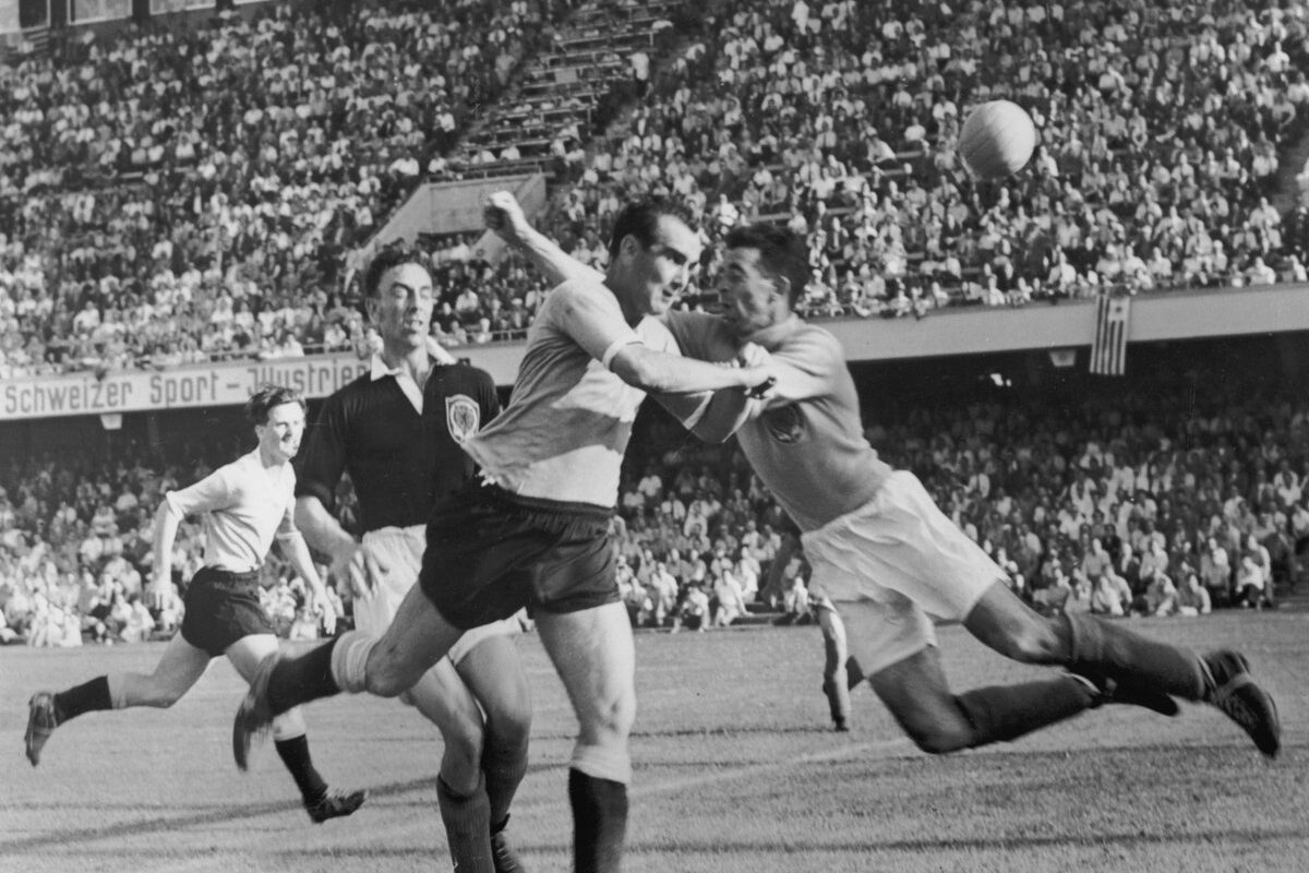 Scotland’s 1950s World Cup hopes wilt as heavy shirts, heat and lavish feasts take toll