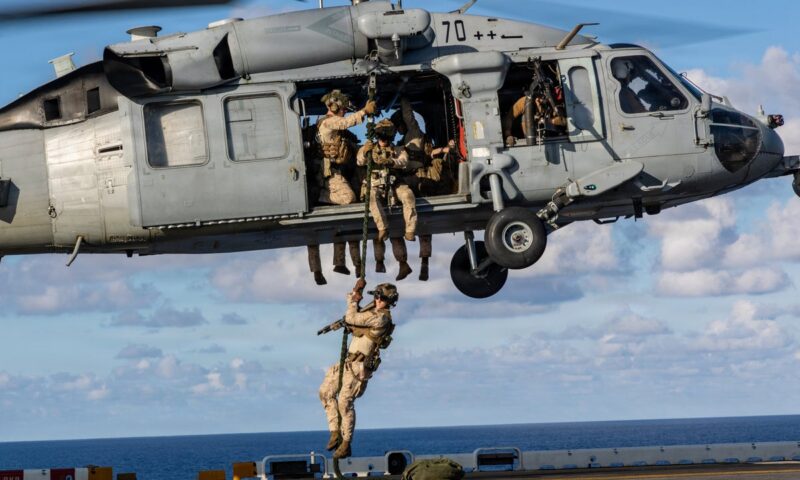 Military has spent months building up ships and personnel in Caribbean and is ready for invasion of Cuba: report
