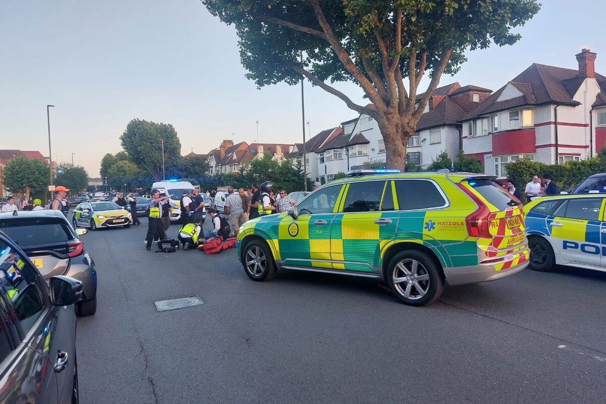 Man left fighting for his life after being hit by car in Golders Green