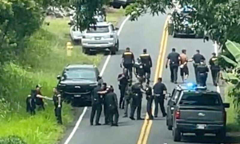 Suspect charged in killings of three people after Hawaii manhunt
