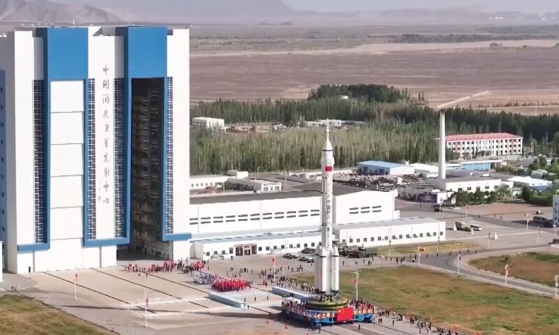 Watch China launch Shenzhou 23 astronauts to its Tiangong space station on May 24