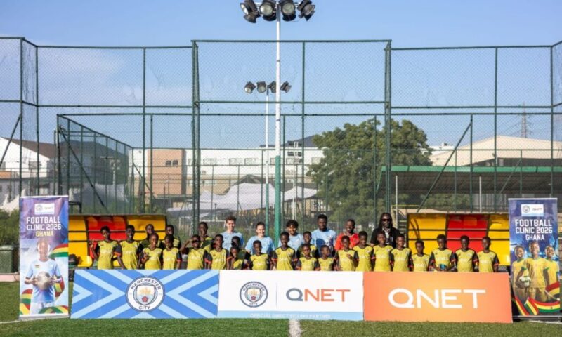 QNET, Manchester City bring world-class football coaching to Ghana’s young talent