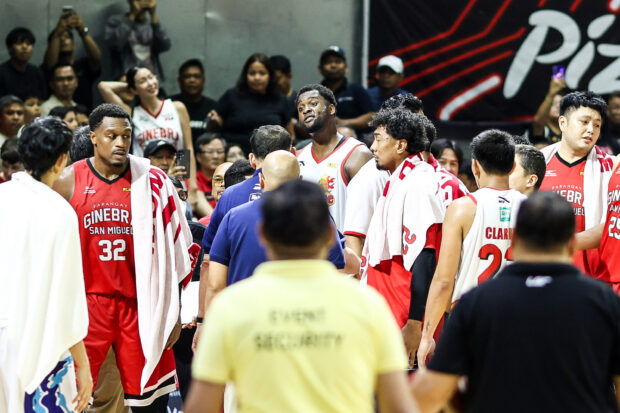PBA: Tempers flare anew in Ginebra-Rain or Shine Game 5 clash