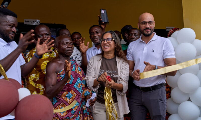 Nestlé Ghana, ECOM Ghana hand over 6-unit classroom block to Adarkwa Methodist Primary School