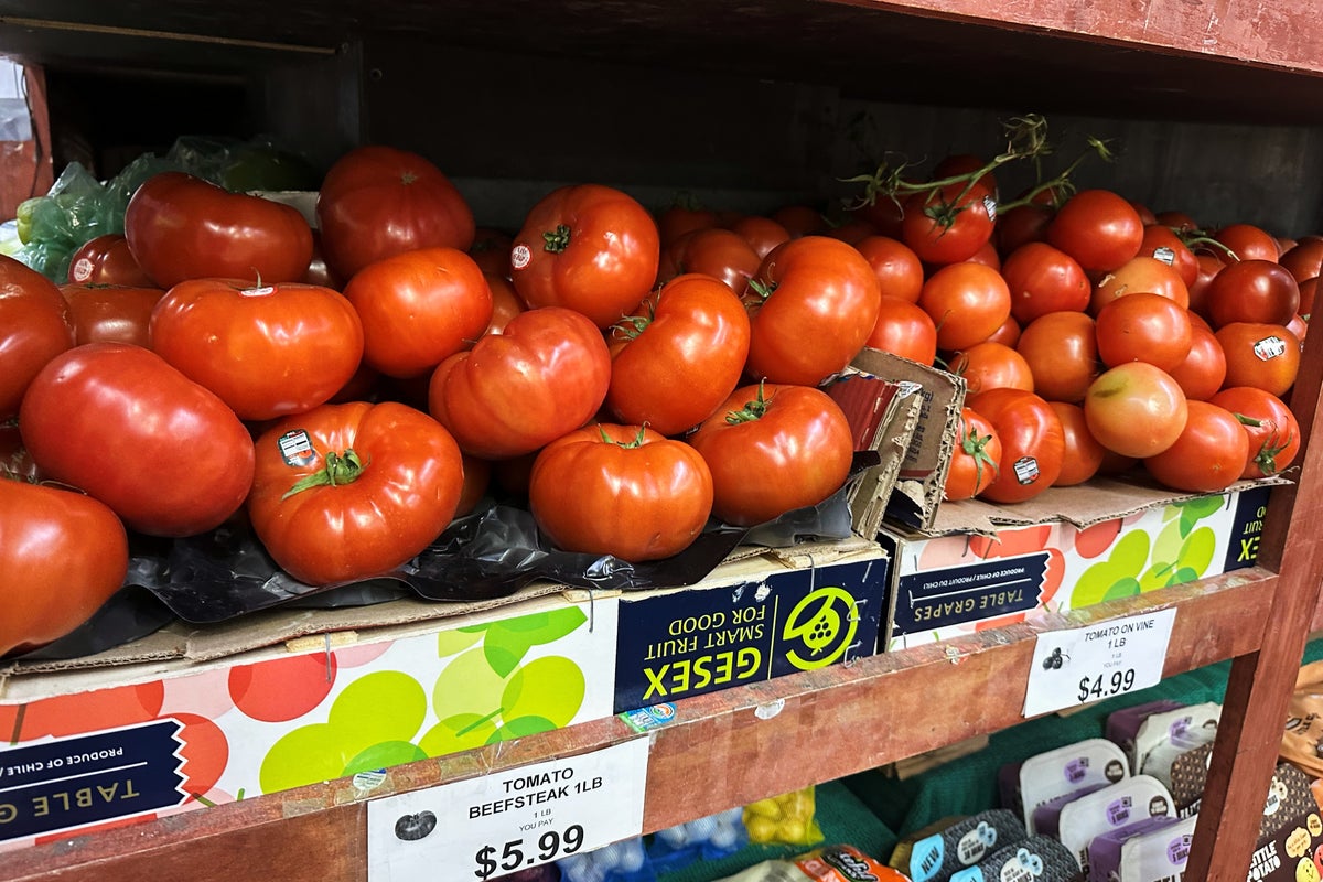 Trump’s trade wars turn tomatoes into luxury items with some stores selling a box for $93