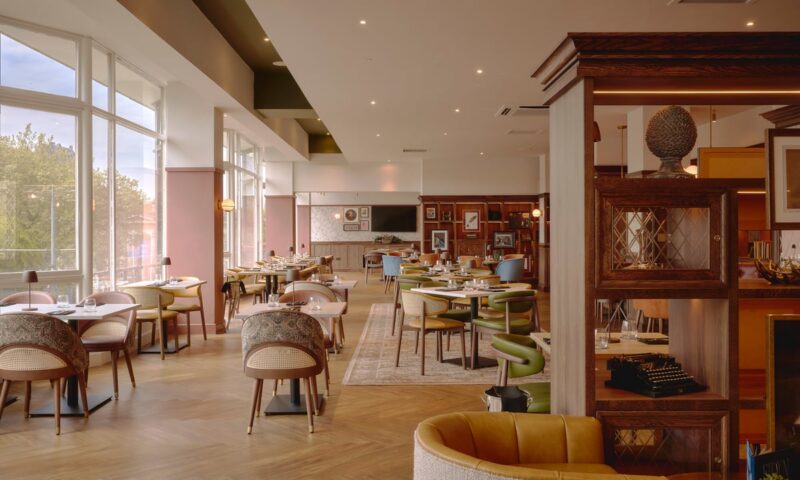 The new and intriguing Edinburgh hotel restaurant with perfect Princes Street views