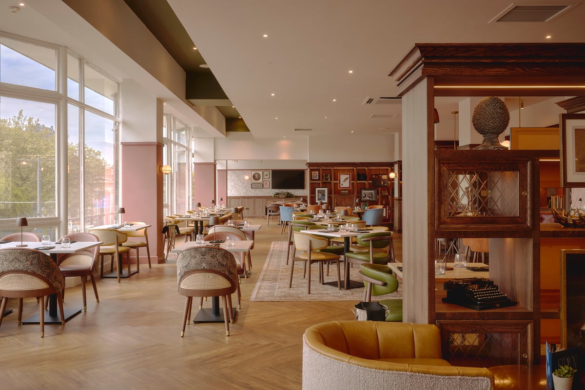 The new and intriguing Edinburgh hotel restaurant with perfect Princes Street views