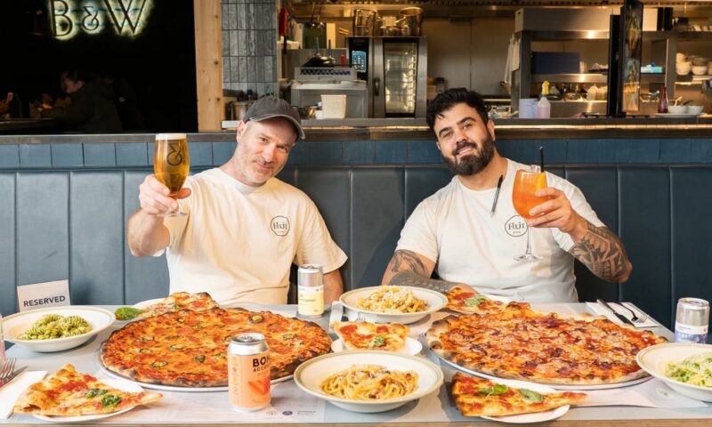 I had dinner at Edinburgh’s latest New York pizza restaurant in frenetic and bustling hotspot