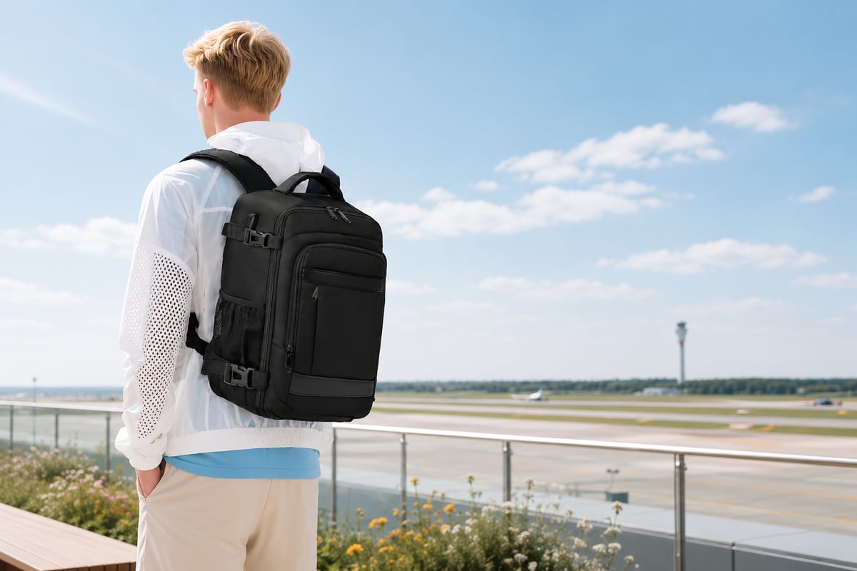 easyJet-compatible cabin backpack will help travellers avoid extra luggage fees and is less than £30 (aff)