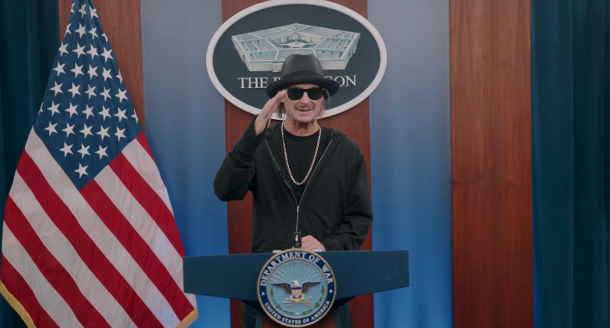 Pentagon has a special message on Memorial Day…delivered by Kid Rock