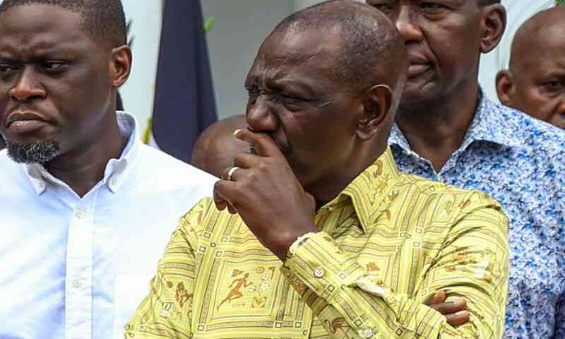 Ruto’s security on the spot after man walks onto stage during Coast rally