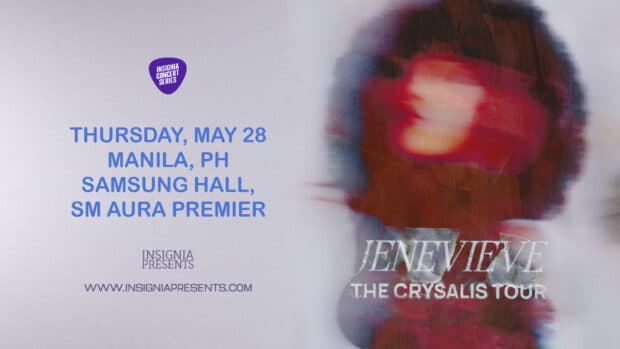 Jenevieve announces “The Crysalis Tour – Worldwide” with a debut headline show in Manila on May 28, 2026