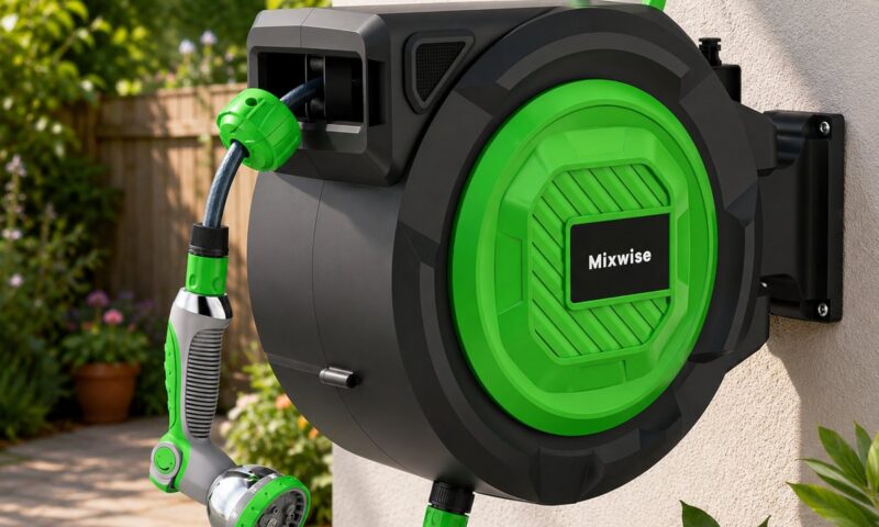 Amazon cuts retractable 30m garden hose reel to under £80 with voucher deal (aff)