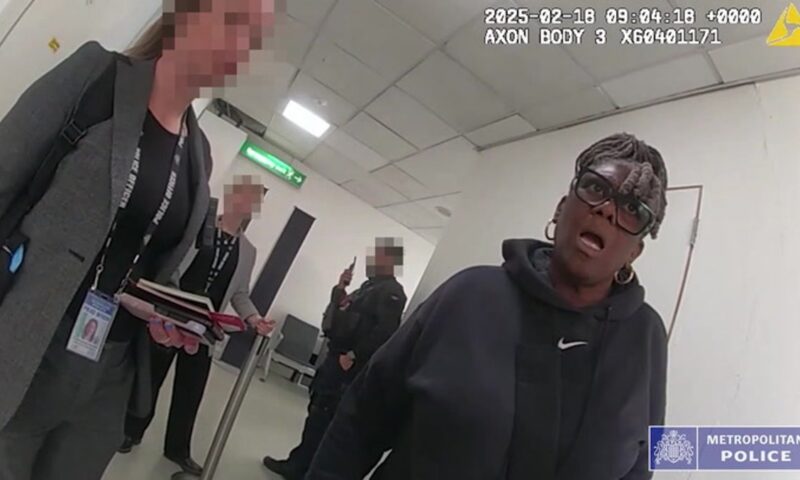 Moment woman who killed stepdaughter almost 50 years ago is arrested