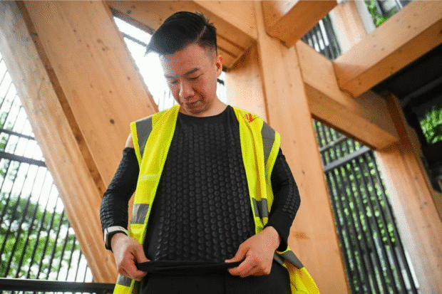 Gel-based cooling wear can potentially reduce body heat by 9 degrees C