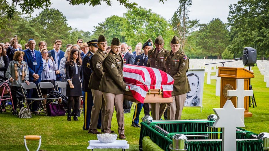 ‘Freedoms are never free’: A Jewish American soldier buried with Nazis finally laid to rest with US troops