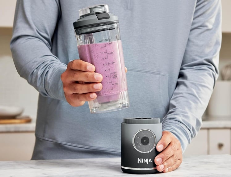 The portable Ninja blender shoppers are buying for smoothies on the go is becoming a popular gadget (aff)