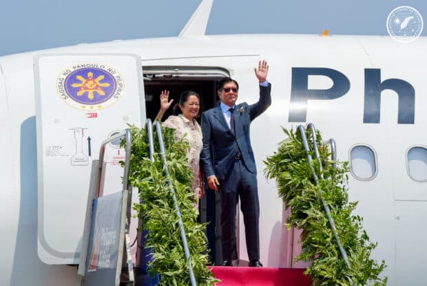 Marcos heads to Japan for four-day state visit