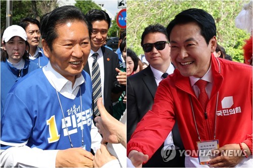 (LEAD) Rival parties focus on battleground regions in last-minute campaigns for June 3 elections